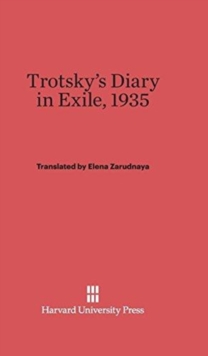 Image for Trotsky's Diary in Exile, 1935
