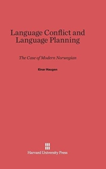 Image for Language Conflict and Language Planning
