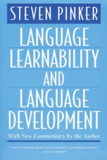 Image for Language Learnability and Language Development