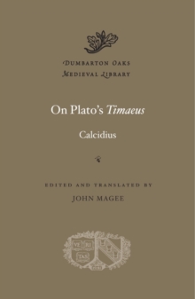 Image for On Plato's Timaeus