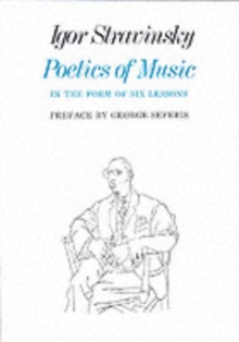 Image for Poetics of Music in the Form of Six Lessons
