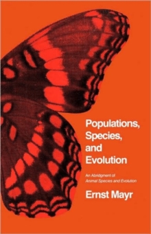 Image for Populations, Species, and Evolution : An Abridgment of Animal Species and Evolution