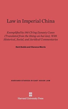 Image for Law in Imperial China