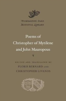 Image for Poems of Christopher of Mytilene and John Mauropous