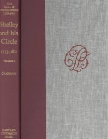 Image for Shelley and His Circle, 1773-1822
