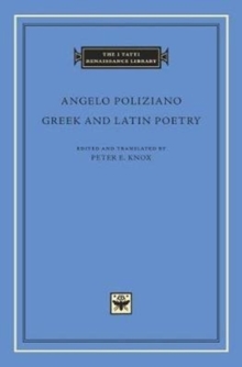 Image for Greek and Latin poetry