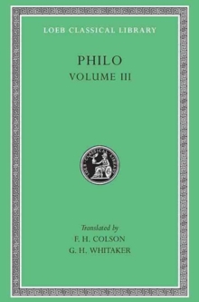On the Unchangeableness of God. On Husbandry. Concerning Noah's Work As a Planter. On Drunkenness. On Sobriety