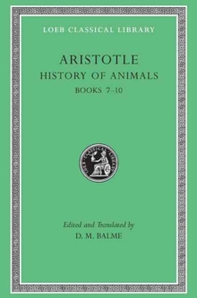 Image for History of Animals, Volume III : Books 7–10