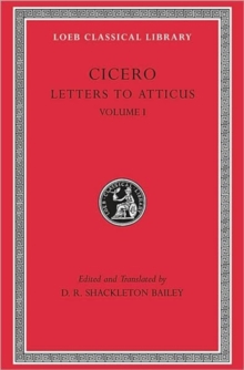 Image for Letters to Atticus, Volume I