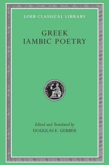 Image for Greek iambic poetry from the seventh to the fifth centuries BC
