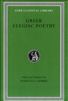Image for Greek Elegiac Poetry