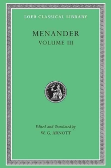Image for Menander, Volume III