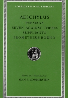 Image for AeschylusVol. 1
