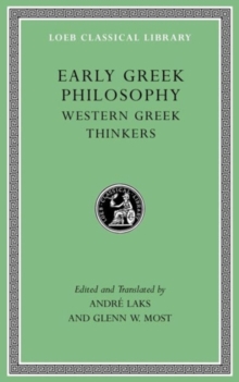 Early Greek Philosophy, Volume II: Beginnings and Early Ionian Thinkers, Part 1