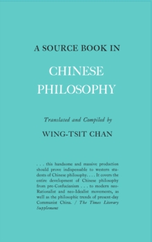 Image for A Source Book in Chinese Philosophy
