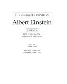 Collected Papers of Albert Einstein, Volume 4 (English)