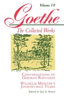Image for Goethe, Volume 10