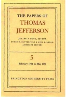 Image for The Papers of Thomas Jefferson, Volume 5