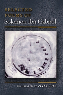 Image for Selected Poems of Solomon Ibn Gabirol