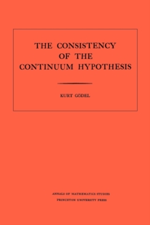 Image for Consistency of the Continuum Hypothesis. (AM-3), Volume 3