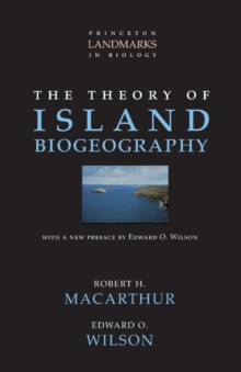 Image for The theory of island biogeography