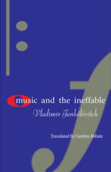 Image for Music and the ineffable