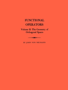 Image for Functional Operators (AM-22), Volume 2