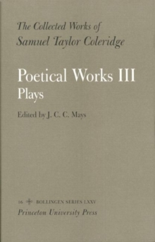 Image for The collected works of Samuel Taylor ColeridgeVol. 16: Poetical works II