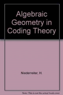 Algebraic Geometry in Coding Theory