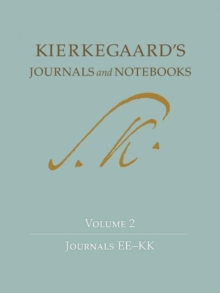 Image for Kierkegaard's journals and notebooksVol. 2: Journals EE-KK