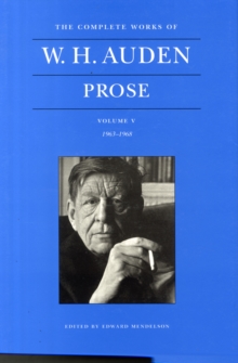 Complete Works of W. H. Auden, Volume V