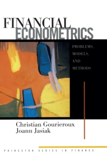 Image for Financial econometrics: problems, models, and methods