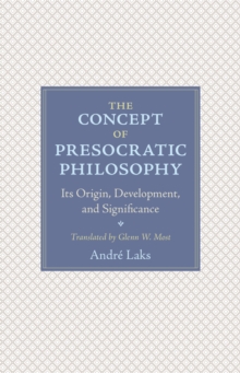 Concept of Presocratic Philosophy