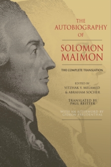 Image for The Autobiography of Solomon Maimon : The Complete Translation