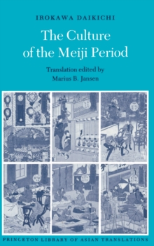 Image for The culture of the Meiji period