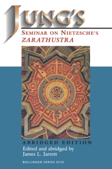 Image for Jung's seminar on Nietzsche's Zarathustra