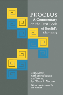 Image for A commentary on the first book of Euclid's Elements.