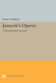 Image for Janacek's Operas
