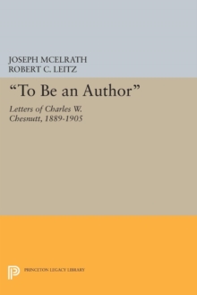 Image for "To Be an Author"