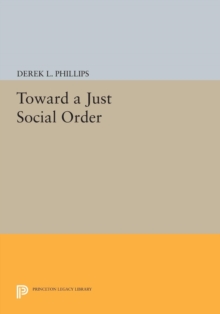 Image for Toward a Just Social Order
