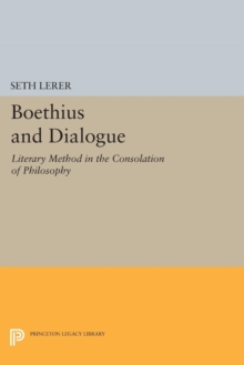 Image for Boethius and Dialogue