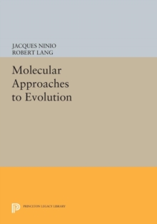 Image for Molecular Approaches to Evolution