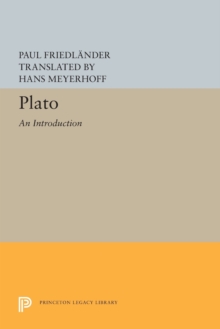 Image for Plato  : an introduction
