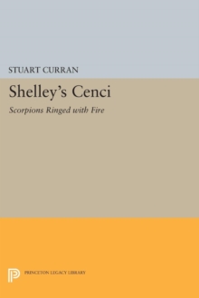 Image for Shelley's Cenci  : scorpions ringed with fire