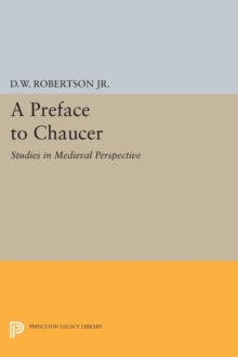 Image for A Preface to Chaucer