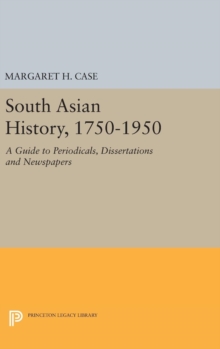 South Asian History, 1750-1950