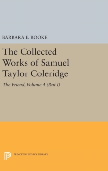 Image for The Collected Works of Samuel Taylor Coleridge, Volume 4 (Part I)