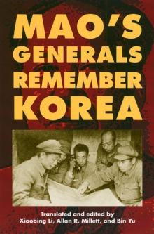 Image for Mao's Generals Remember Korea