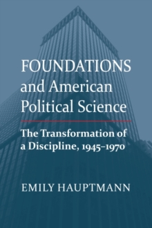 Image for Foundations and American Political Science