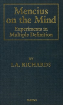 Mencius on the Mind
